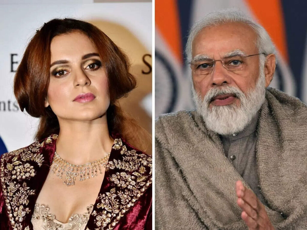 Kangana Ranaut Stage Acting In Elections 2024 Secures No BJP Bhakt